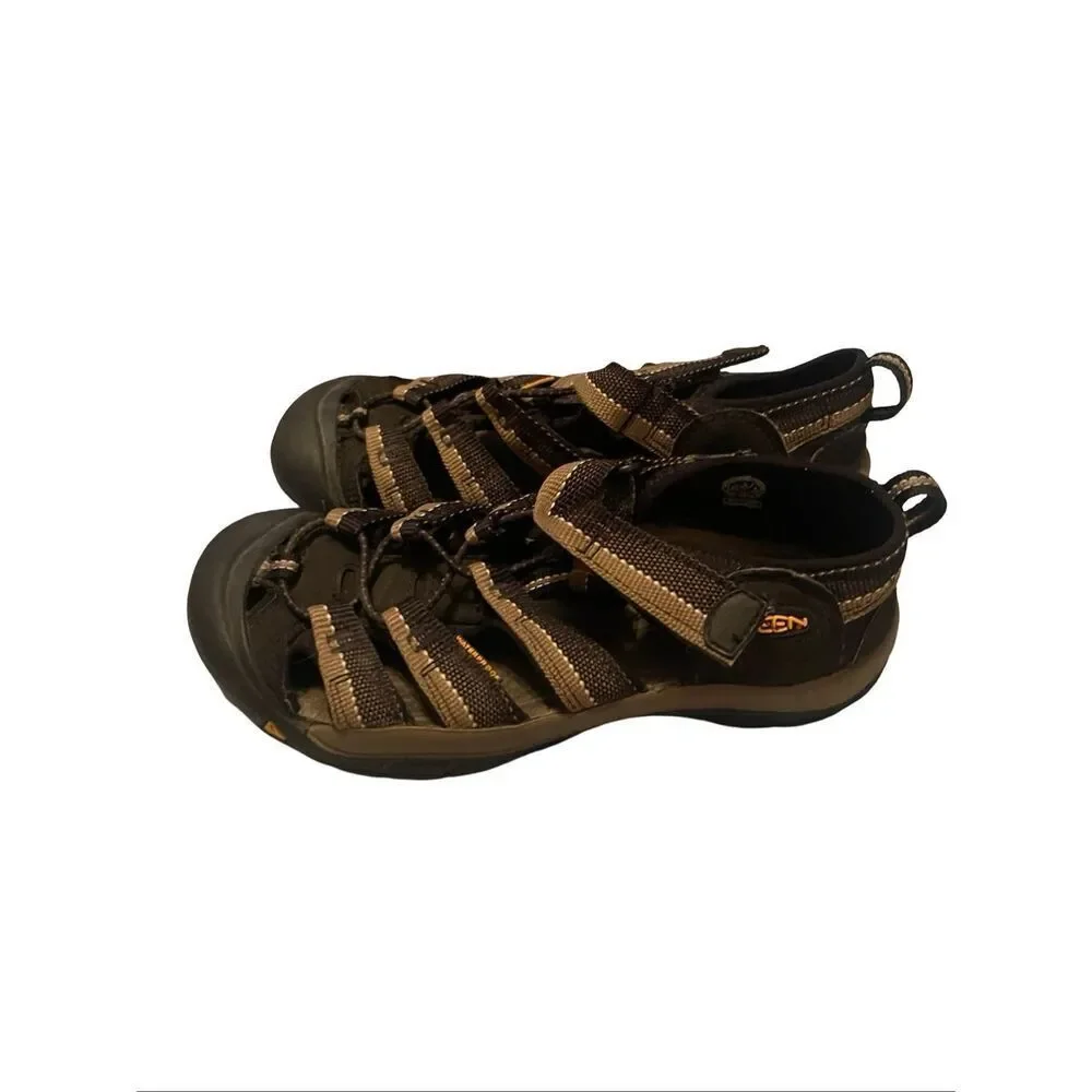 Keen Mens Brown Tan Newport H2 Waterproof Outdoor Hiking Sport Sandals Size 5